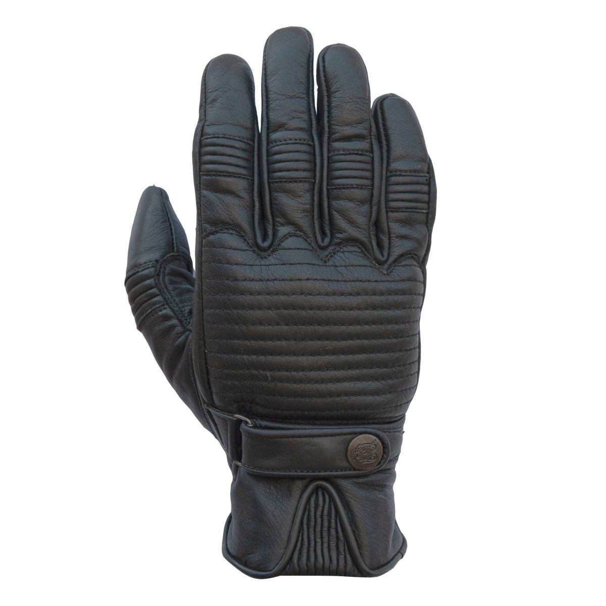 Age of Glory Garage Leather CE Gloves in Black