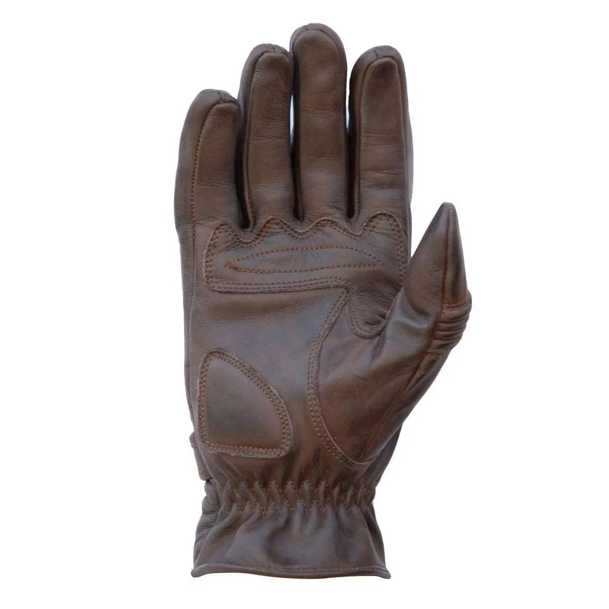 Age of Glory Garage Leather Gloves in Brown | Veloce Club