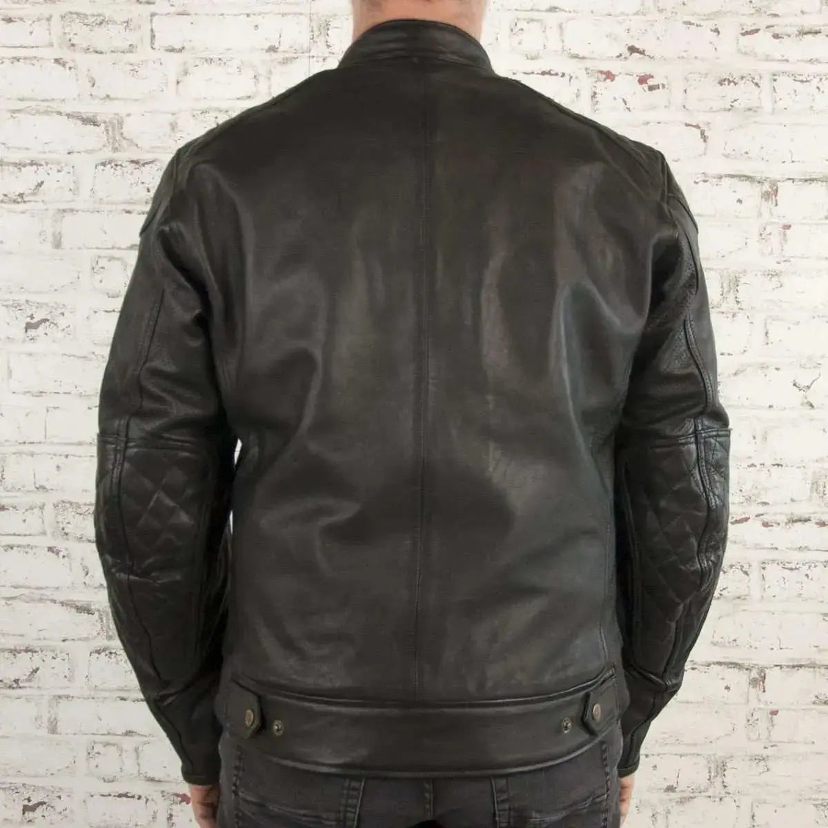 Age Of Glory Rogue Leather Jacket in Black | Veloce Club