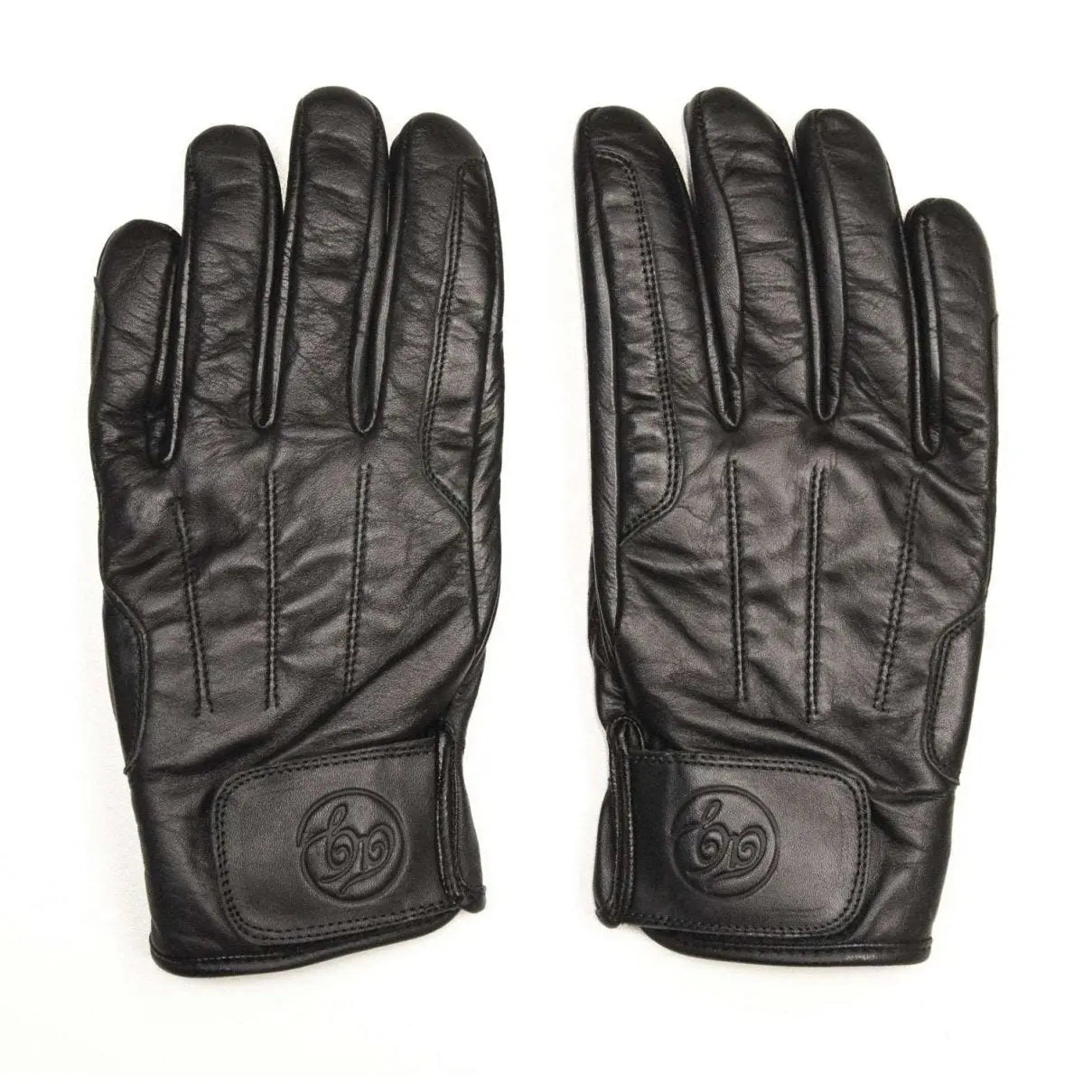 Age of Glory Rover Leather CE Waxed Gloves in Black | Veloce Club