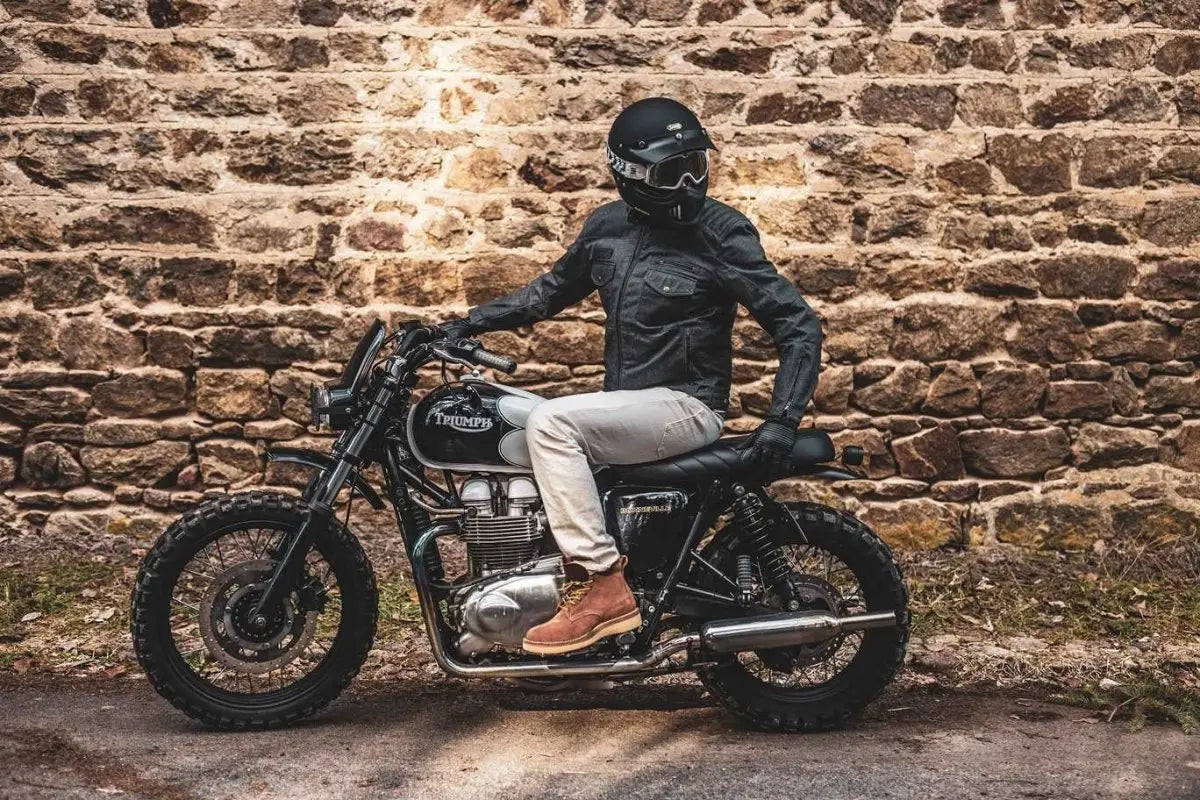 Age of Glory Worker Coated Denim Jacket in Denim | Veloce Club