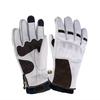 By City Detroit Mens Winter Gloves in White
