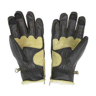By City Detroit Winter Gloves Tan and Brown