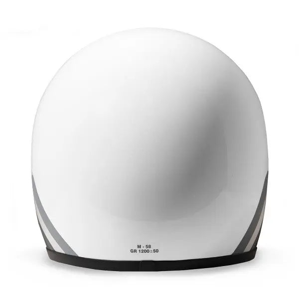 DMD Rocket Motorcycle Helmet - Grayscale