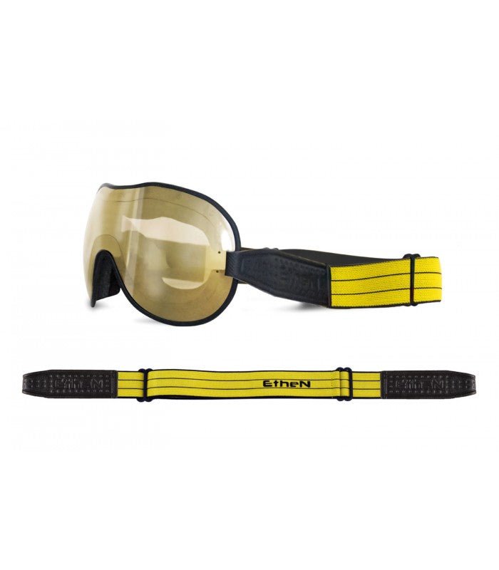 Ethen Cafe Racer Goggles - Yellow