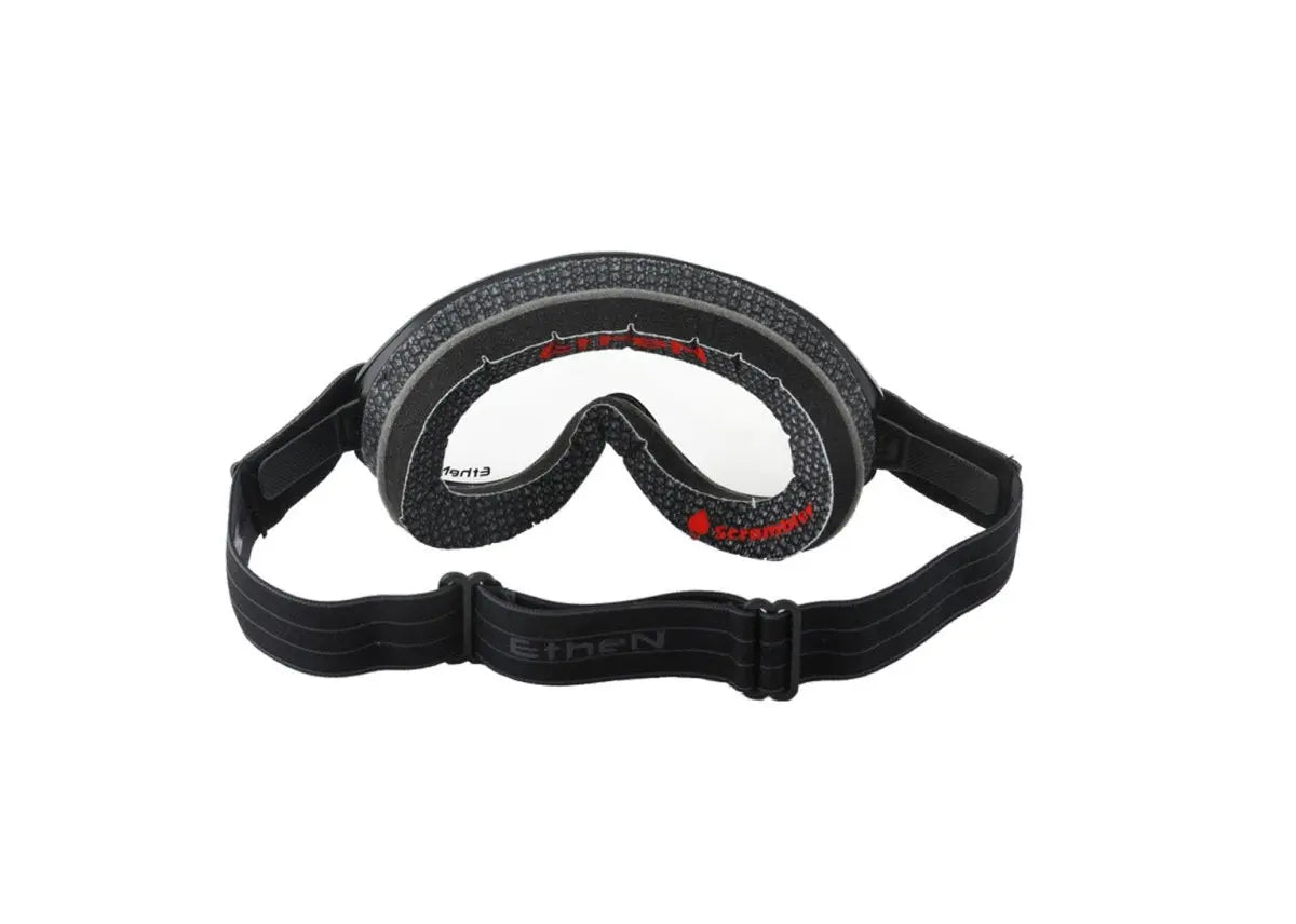 Ethen Scrambler Goggles - Black / Grey chequered