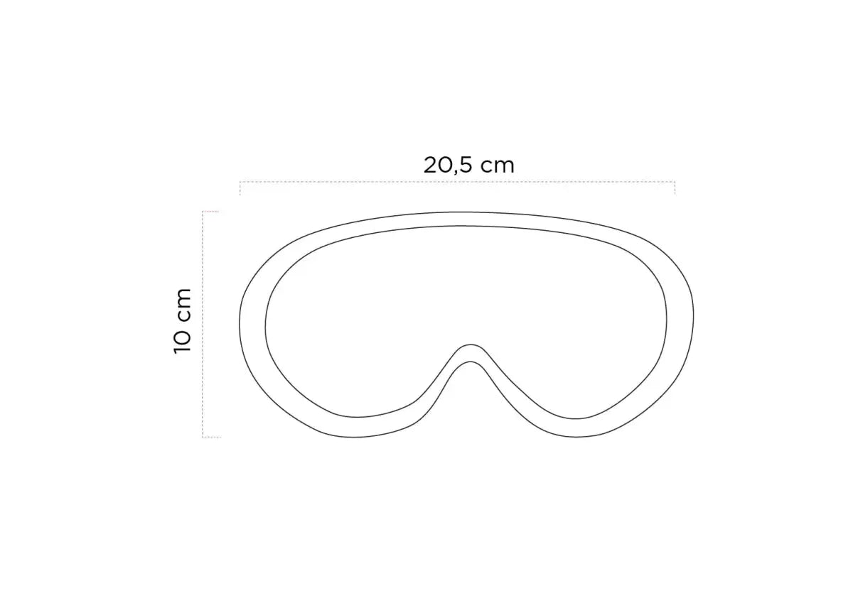 Ethen Scrambler Goggles - Black / White chequered
