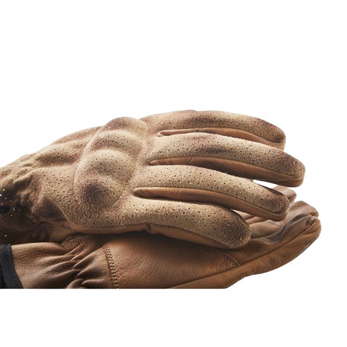 Fuel Flat Gloves in Brown