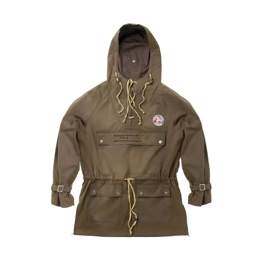 Fuel Rescue Raincoat in green