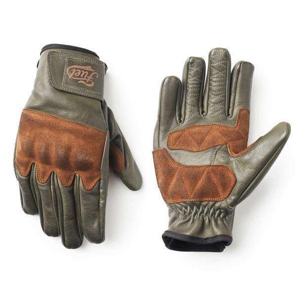 Fuel Rodeo Mens Gloves in Olive