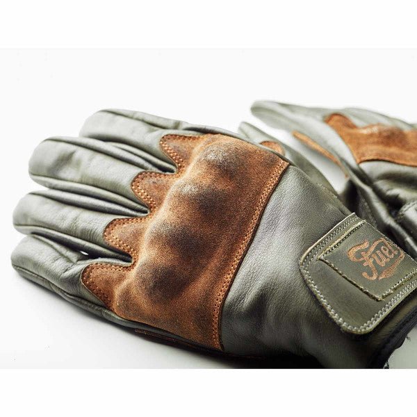 Fuel Rodeo Mens Gloves in Olive