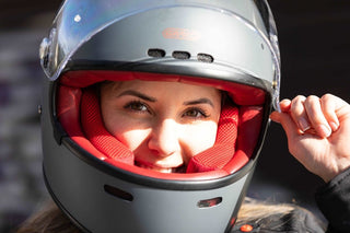 Garibaldi G07X Full Face Helmet in Matt Grey