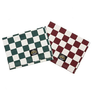 Goldtop Premium Cotton Neck Tube in Green & White