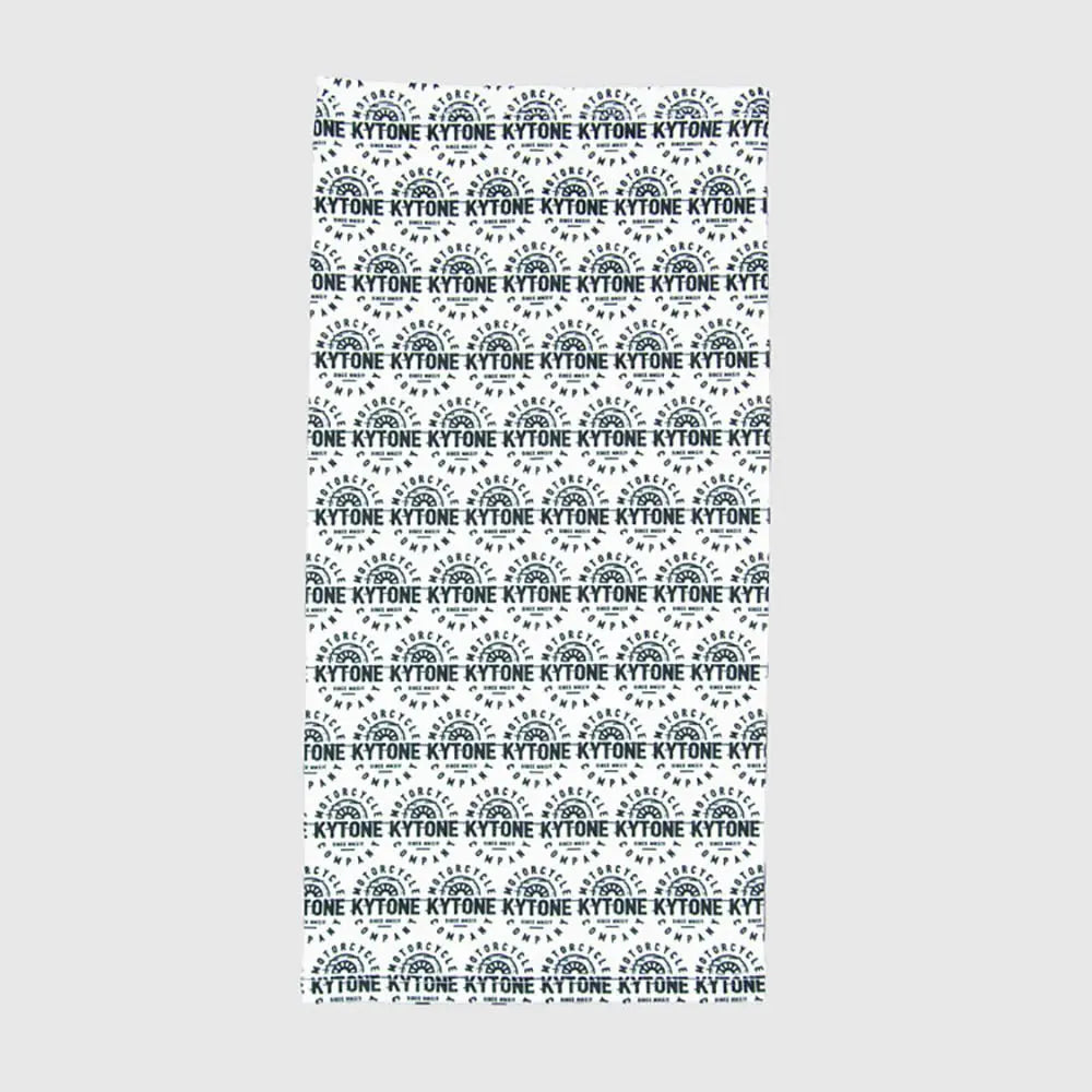 Kytone Badge Neck tube - White | Veloce Club
