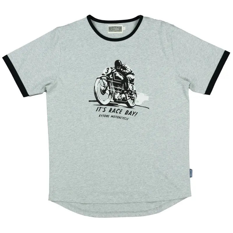 Kytone Race Day T-shirt in Grey