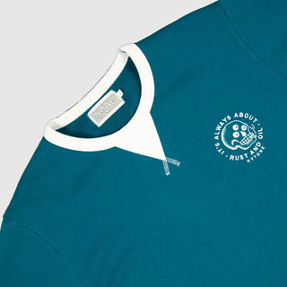 Kytone Rust Crew Blue Sweatshirt