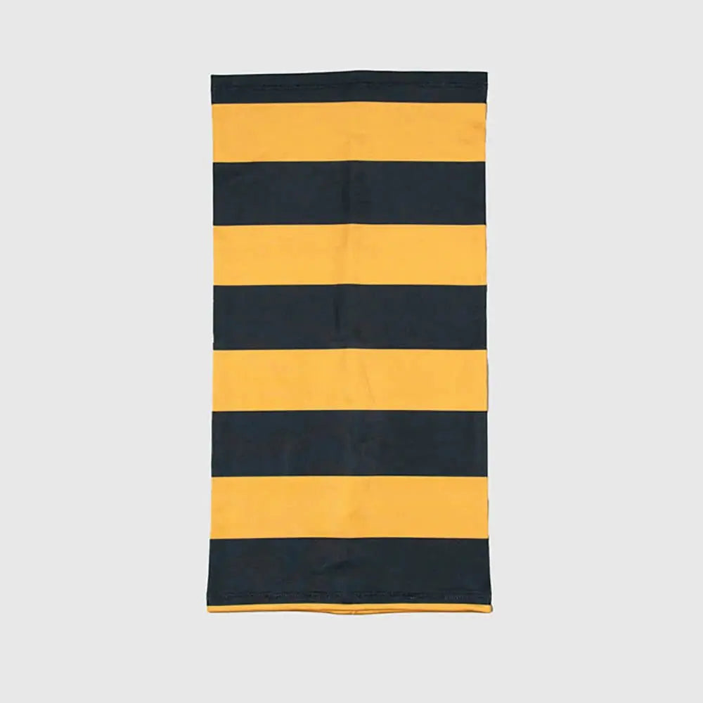 Kytone Stripes Neck Tube - Black / Yellow | Veloce Club