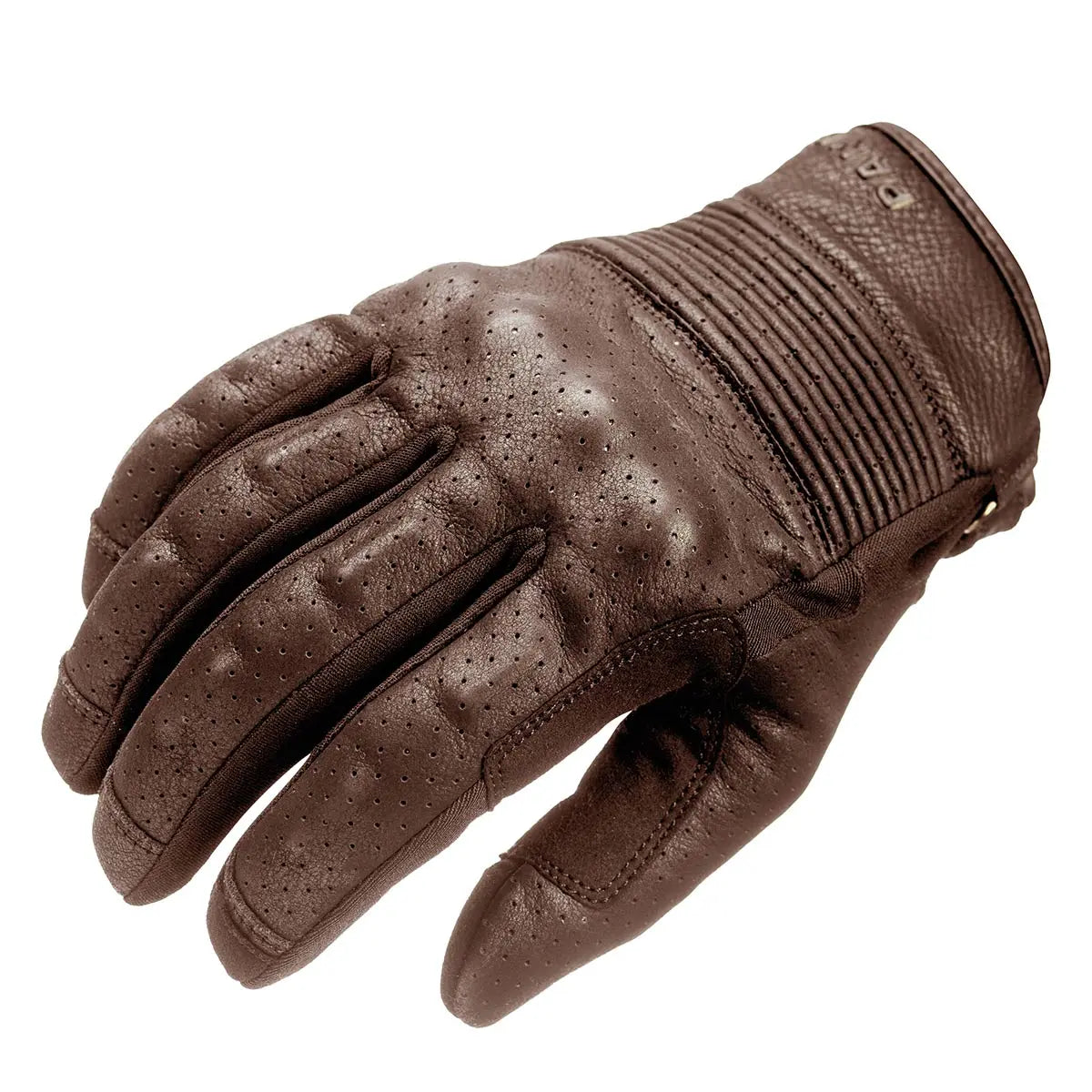 Pando Moto Onyx Gloves in Brown