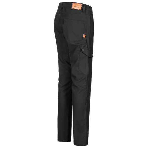 Rokker Black Jack Slim Cargo Pants in Black