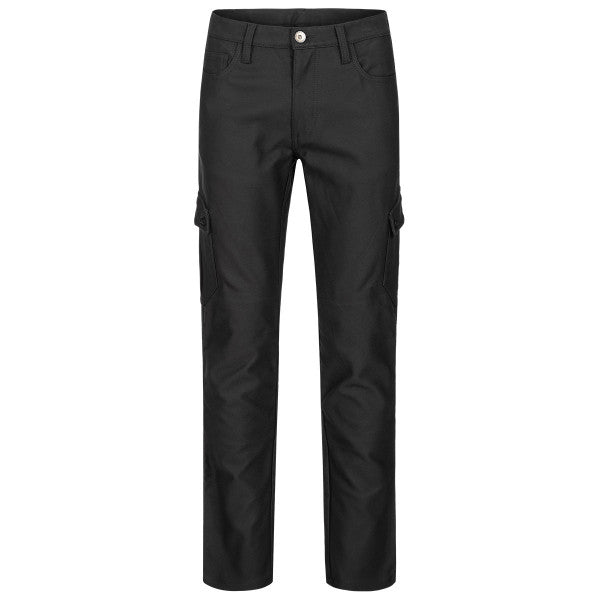 Rokker Black Jack Slim Cargo Pants in Black