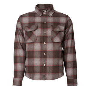Rokker Chicago Rider Shirt in Red & Grey 