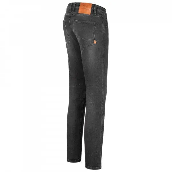 Rokker Rokkertech Tapered Slim Jean in Black