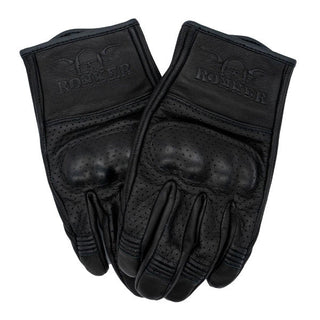 Rokker Tucson Perforated Gloves in Black