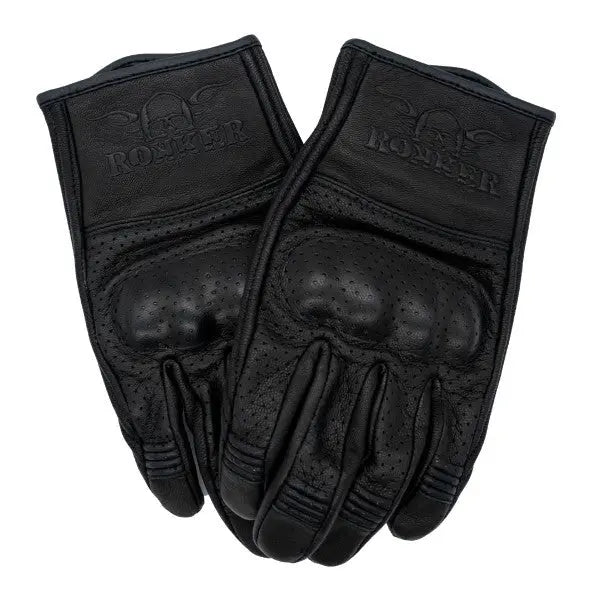 Rokker Tucson Perforated Gloves in Black