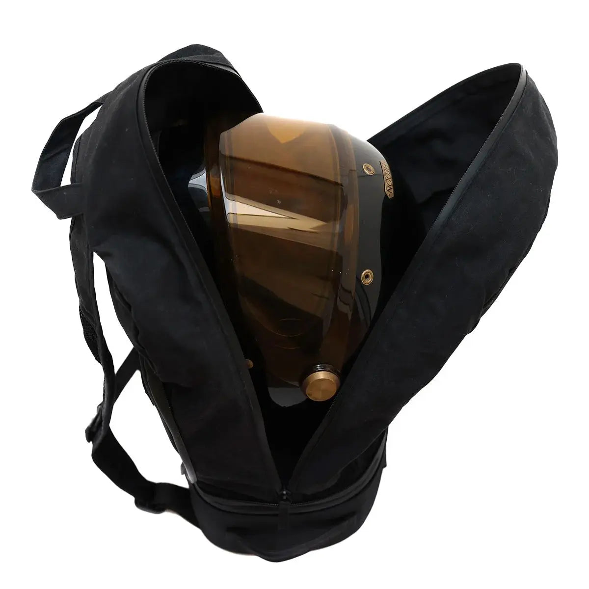 Wentworth Switchback Black Motorcycle Tail Bag / Backpack