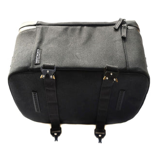 Wentworth Switchback Black Motorcycle Tail Bag / Backpack