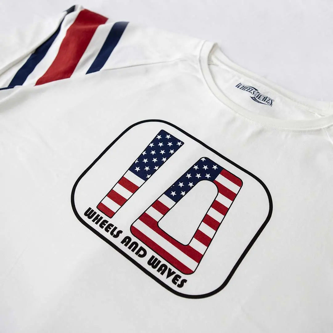 Wheels and Waves Hornet Long sleeve in White