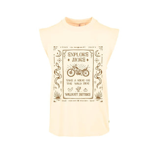 Explore Tank in Cream