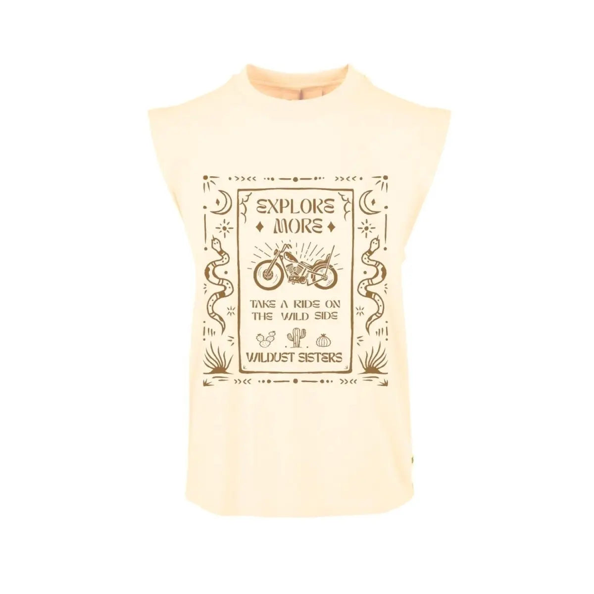 Wildust Sisters Explore Tank - Cream | Veloce Club