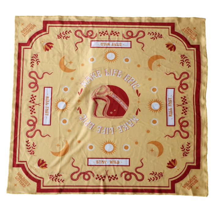 Wildust Sisters Make Life Epic Scarf | Veloce Club