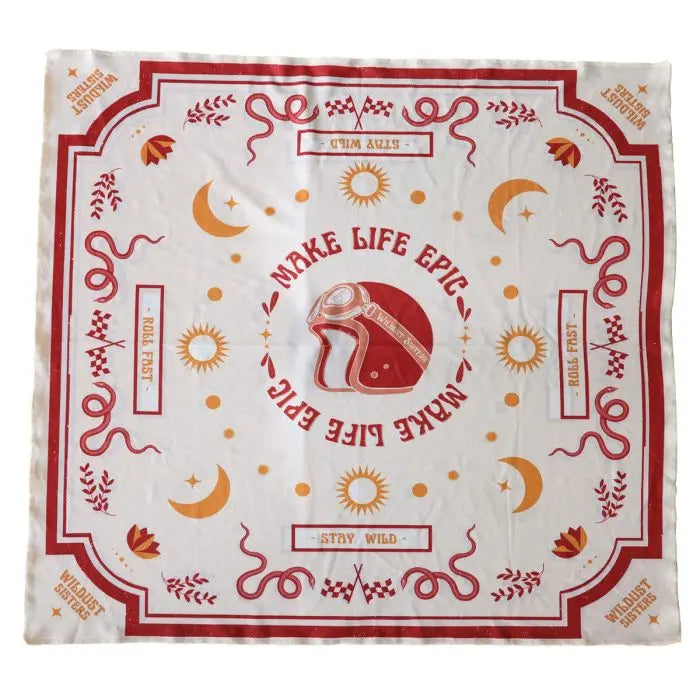 Wildust Sisters Make Life Epic Scarf | Veloce Club