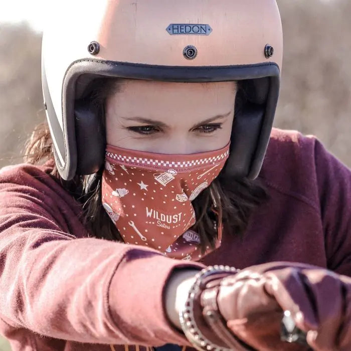 Wildust Sisters Neck Tube - Red Chilli | Veloce Club