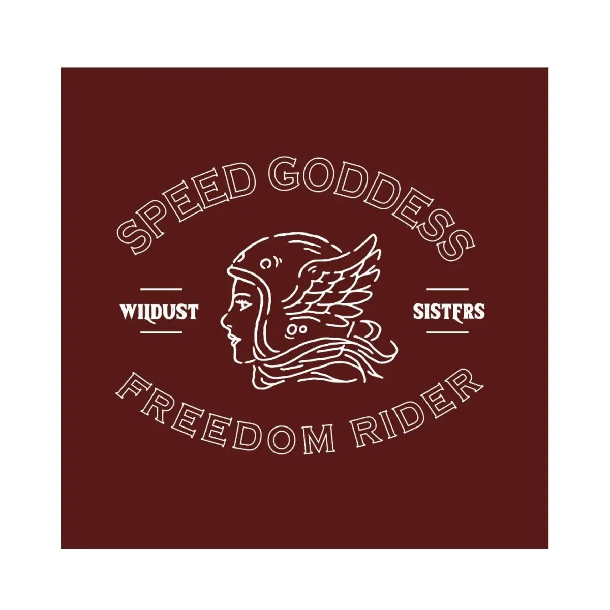 Wildust Sisters Speed Goddess T-Shirt - Red | Veloce Club