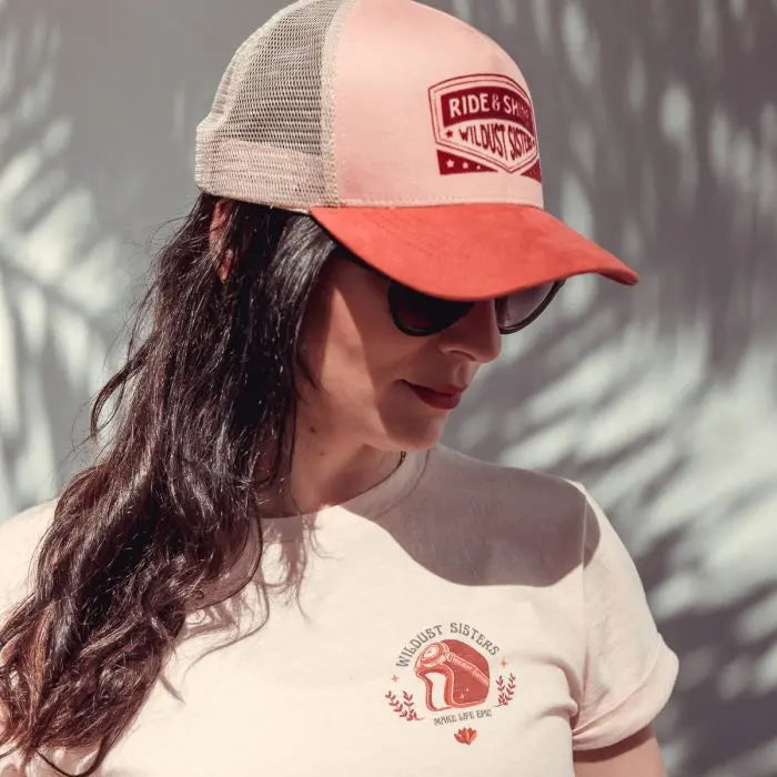 Wildust Sisters Women Trucker Cap - Ride & Shine