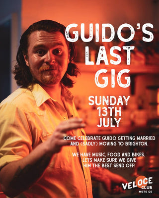 Guido's Last Gig at Veloce Club - let's celebrate! - Veloce Club