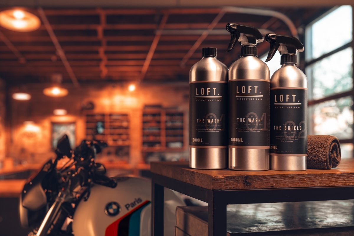 LOFT. Luxury Motorcycle Cleaning Products at Veloce Club