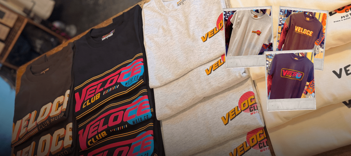 veloce club t-shirts