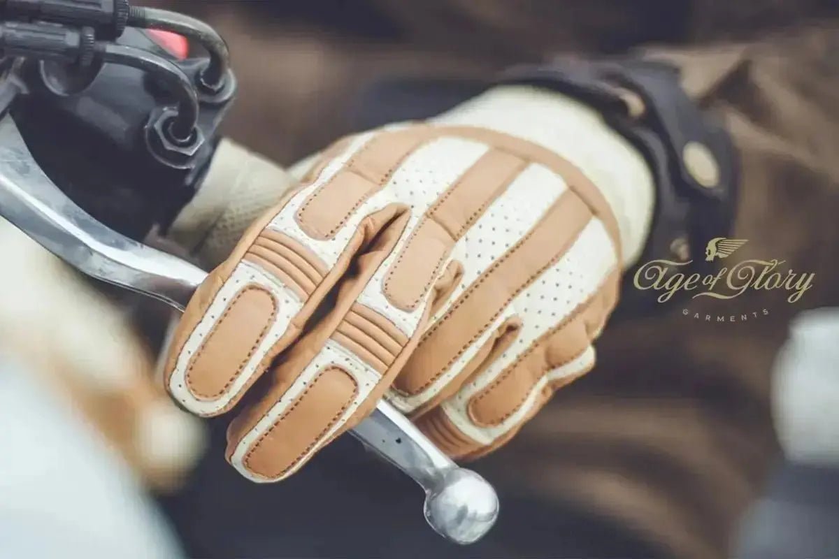 Cafe Racer Motorcycle Gloves - Veloce Club