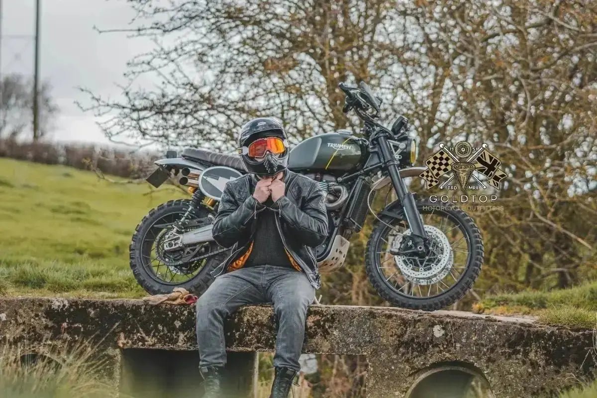 Goldtop Motorcycle Jackets - Veloce Club