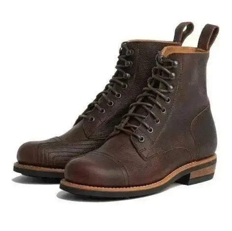 Motorcycle Leather Boots - Veloce Club
