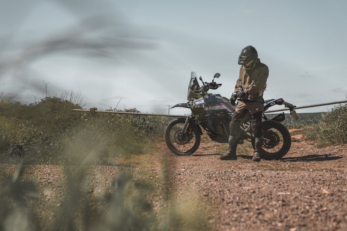 Merlin suit on the Veloce Club Muddy Monday off road day