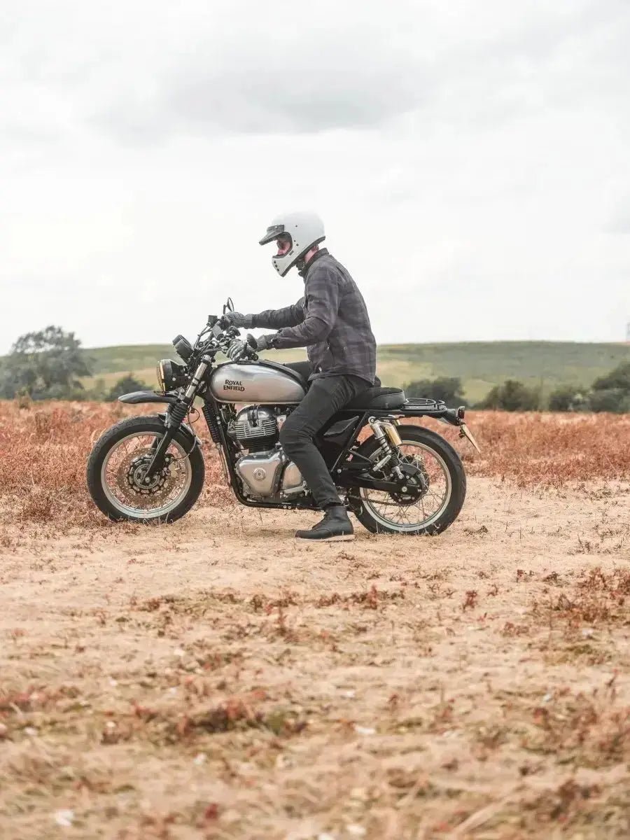Motorcycle Fashion Trousers available at Veloce Club