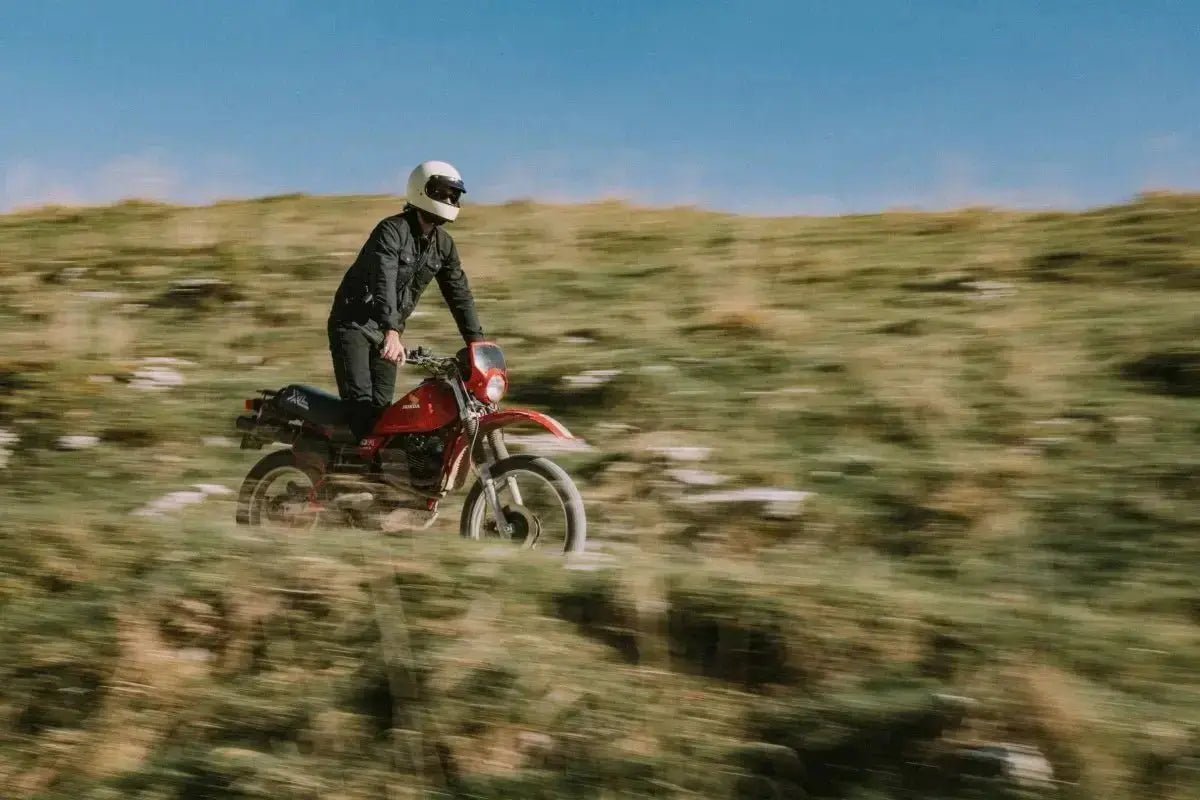Silk Road Motorcycle Trousers available at Veloce Club