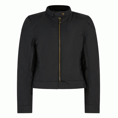 Belstaff Bamburgh Women's Motorcycle Jacket - Black | Veloce Club
