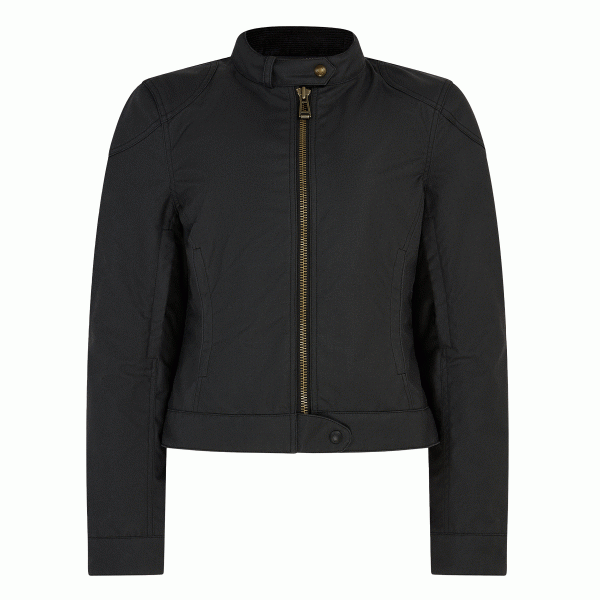 Belstaff Bamburgh Women's Motorcycle Jacket - Black | Veloce Club