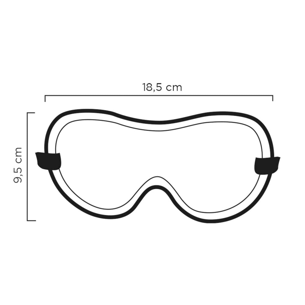 Ethen Cafe Racer Goggles Black & White Checker